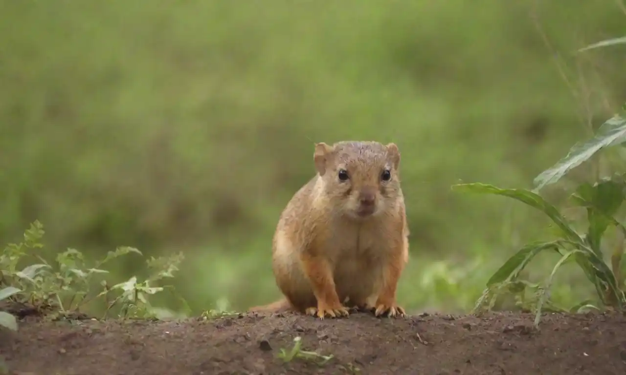 Imágenes de animales y vegetales vulnerables en su hábitat natural.