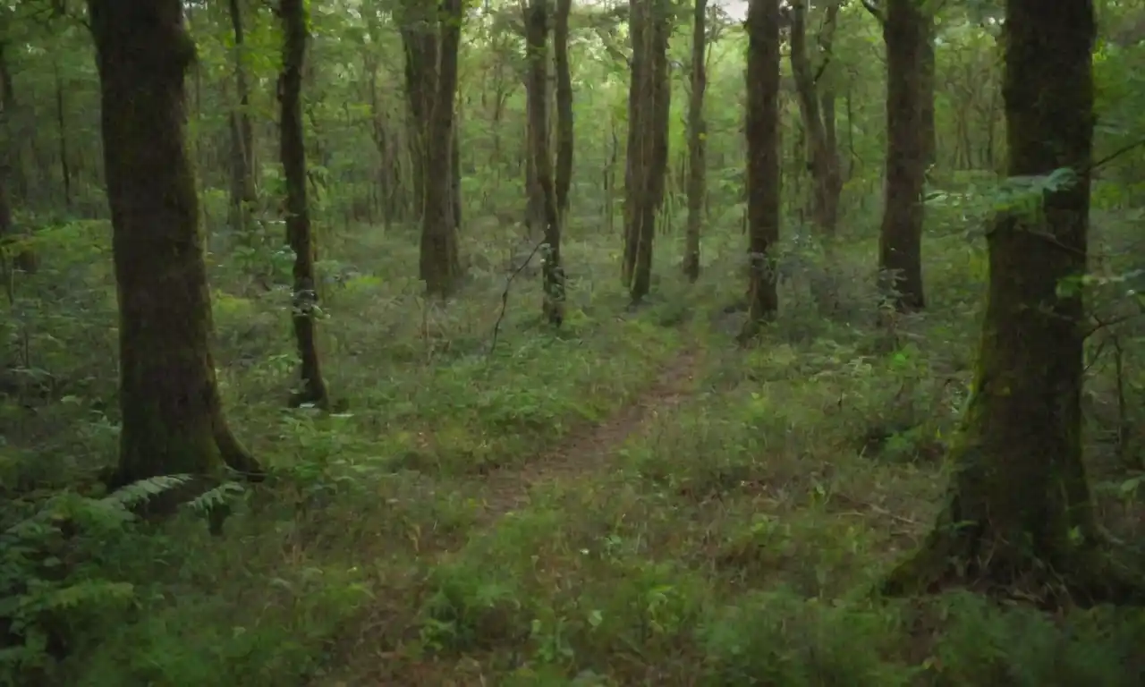 Ecosistema lush con diversas especies documentadas por científicos en el campo.
