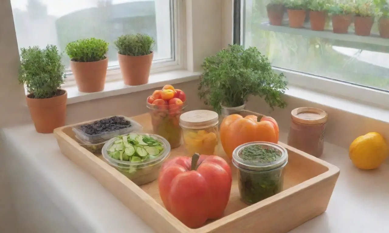 Una cocina luminosa y organizada, llena de vida y calidez familiar