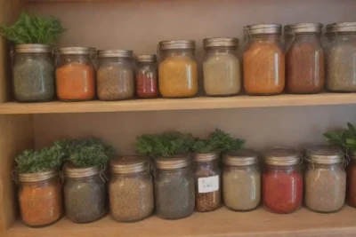 Una cocina vibrante y acogedora