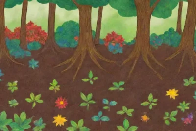 Un ecosistema vibrante y diverso florece en armonía