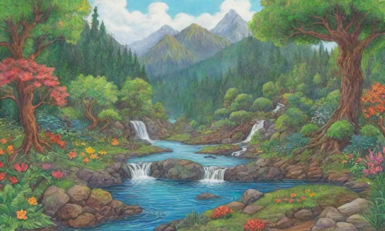 Naturaleza vibrante y diversa en equilibrio