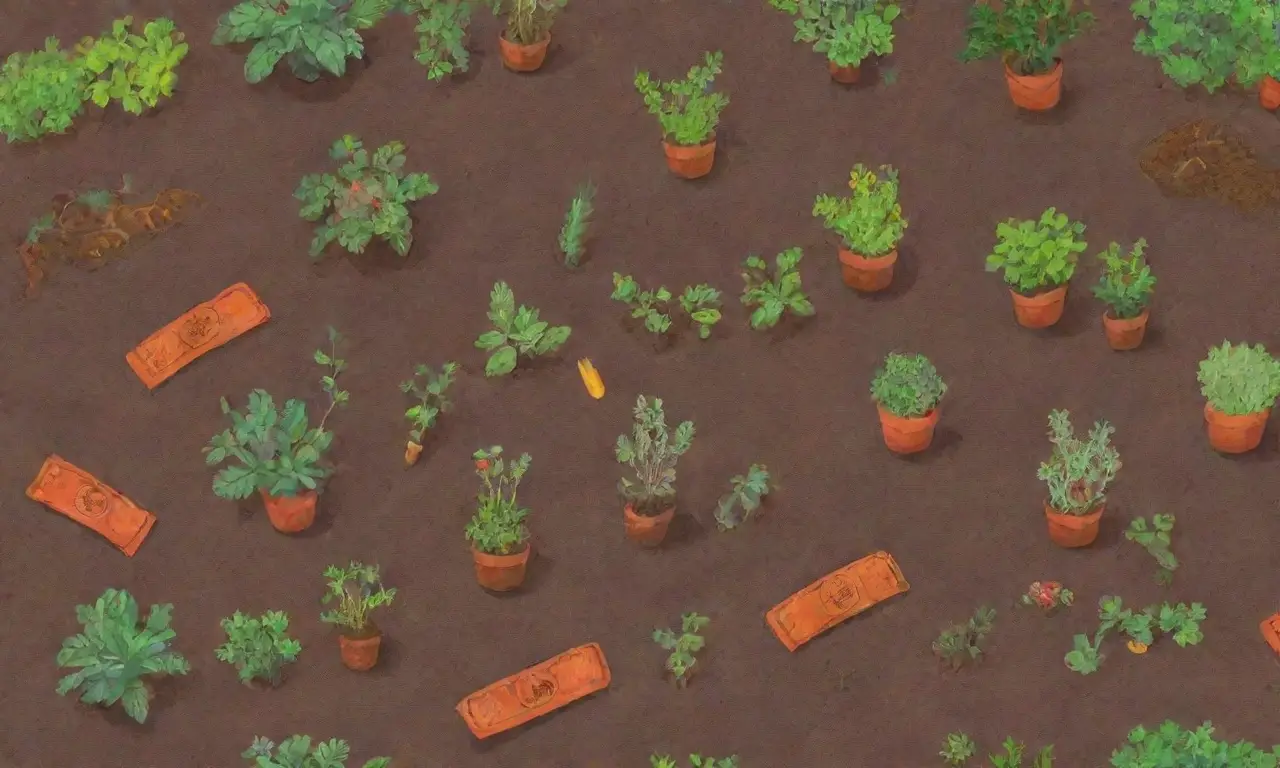 Un fondo verde vibrante con tonos terrosos