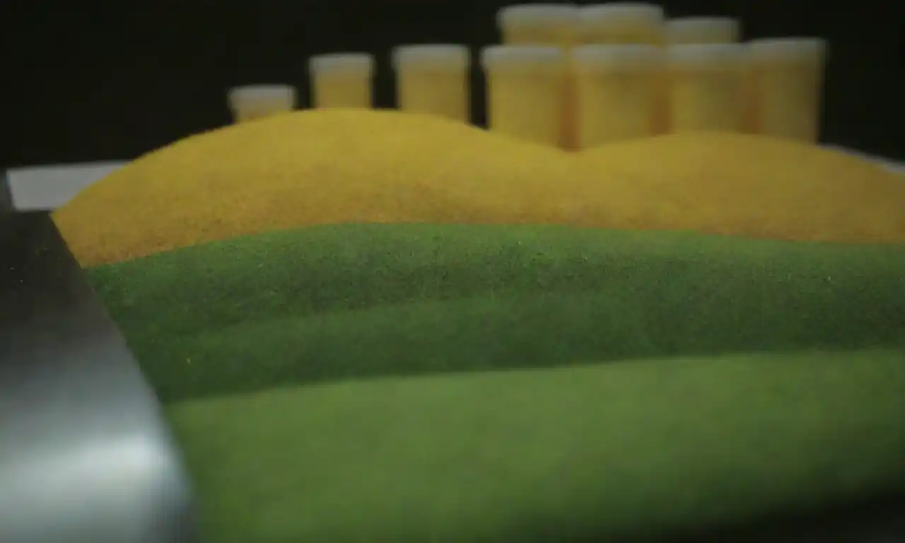 Muestra de procesos de producción de biocombustibles junto con innovaciones tecnológicas sostenibles.