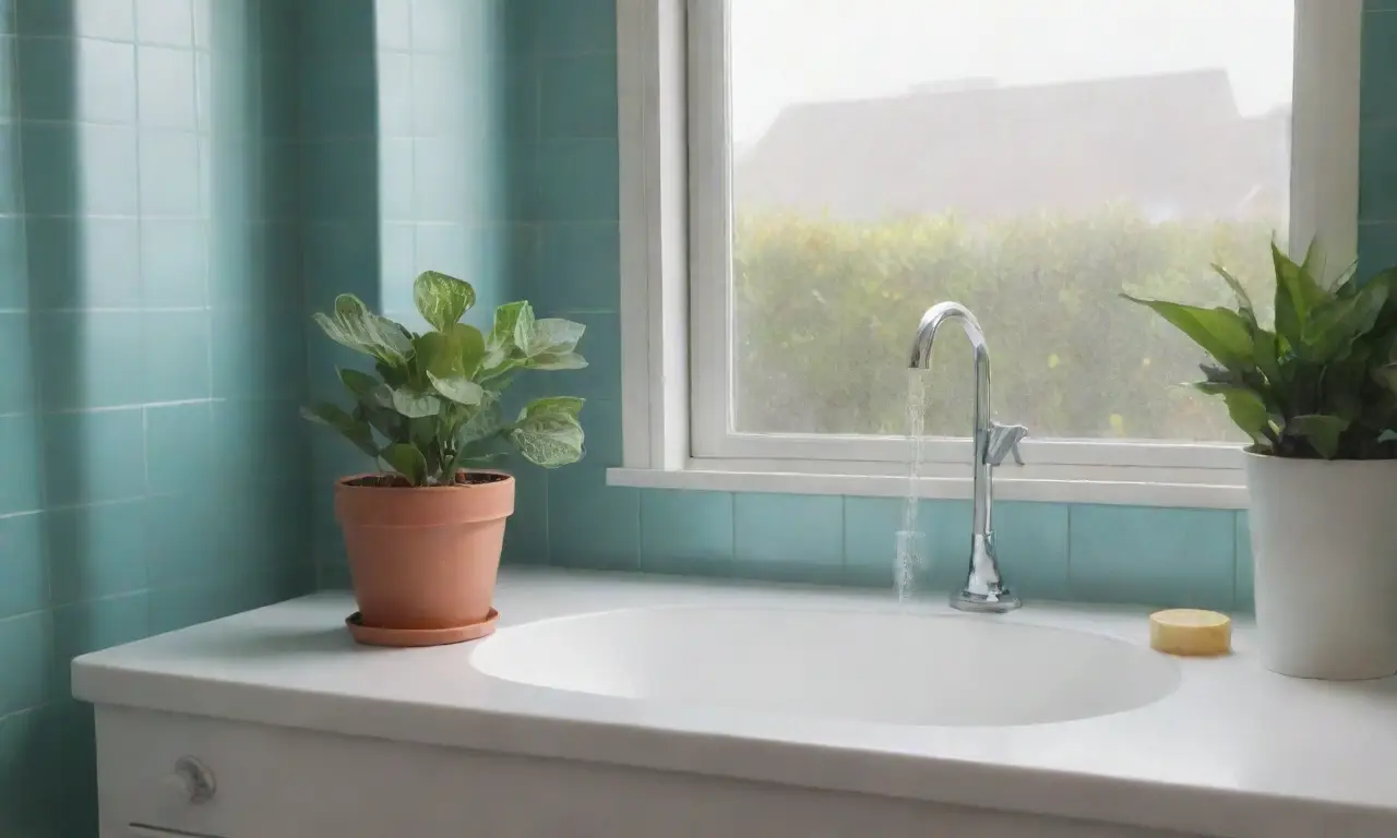 Un hogar sereno y sostenible con espacios luminosos y elementos que ahorran agua