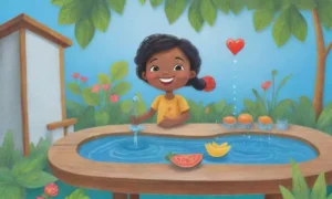 Un entorno sereno y vibrante que celebra la conexión entre el agua