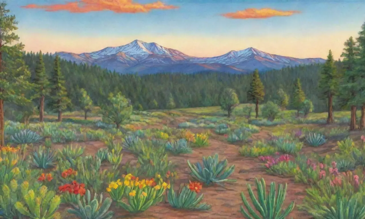 Naturaleza exuberante y biodiversidad en paisajes serenos