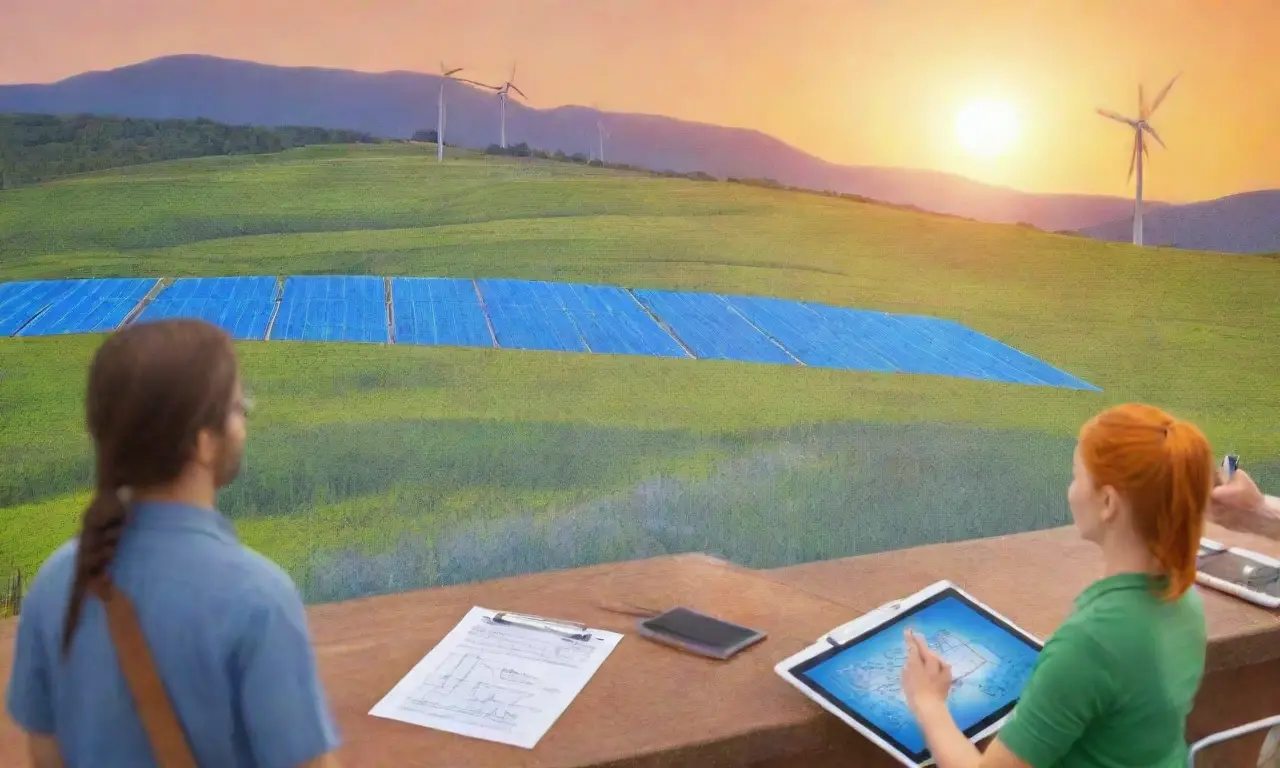 Energías renovables y colaboración para un futuro brillante