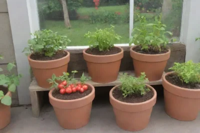 Un rincón urbano lleno de plantas