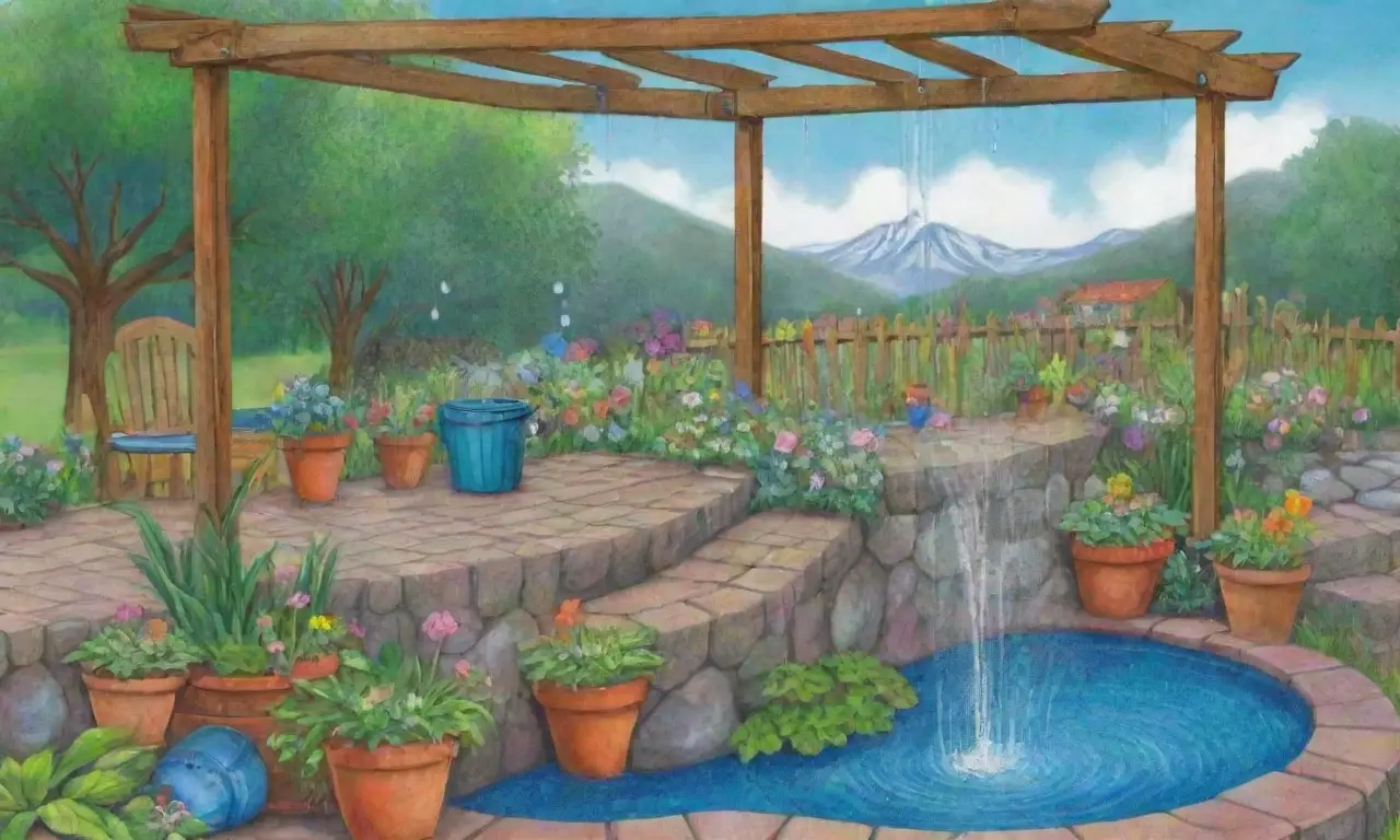 Un paisaje vibrante de naturaleza y comunidad en armonía con el agua