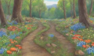 Un paisaje natural vibrante y diverso lleno de vida